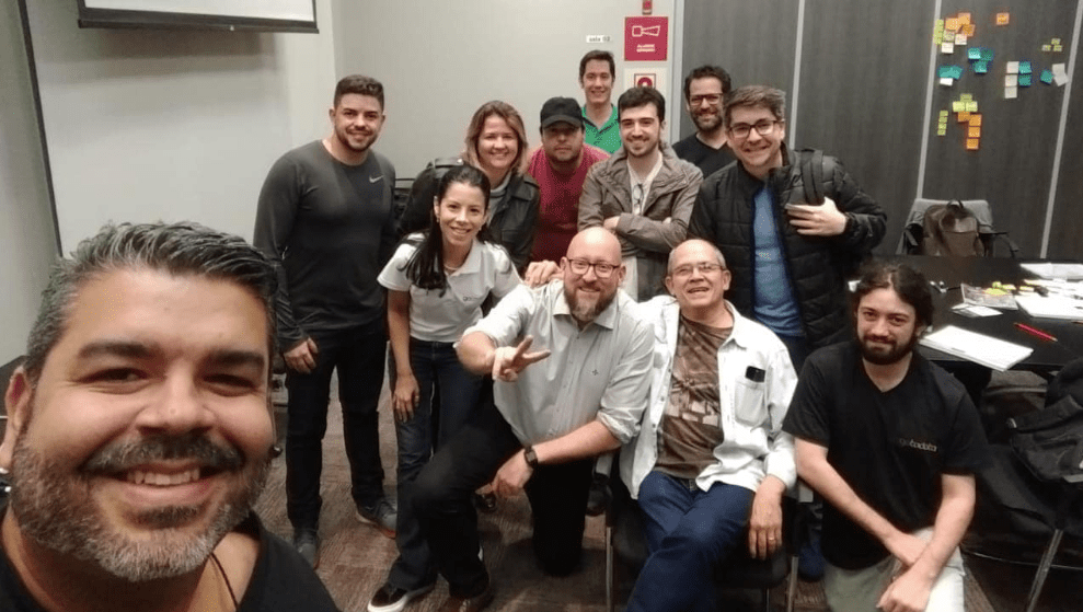 Turma do treinamento de Disciplined Agile